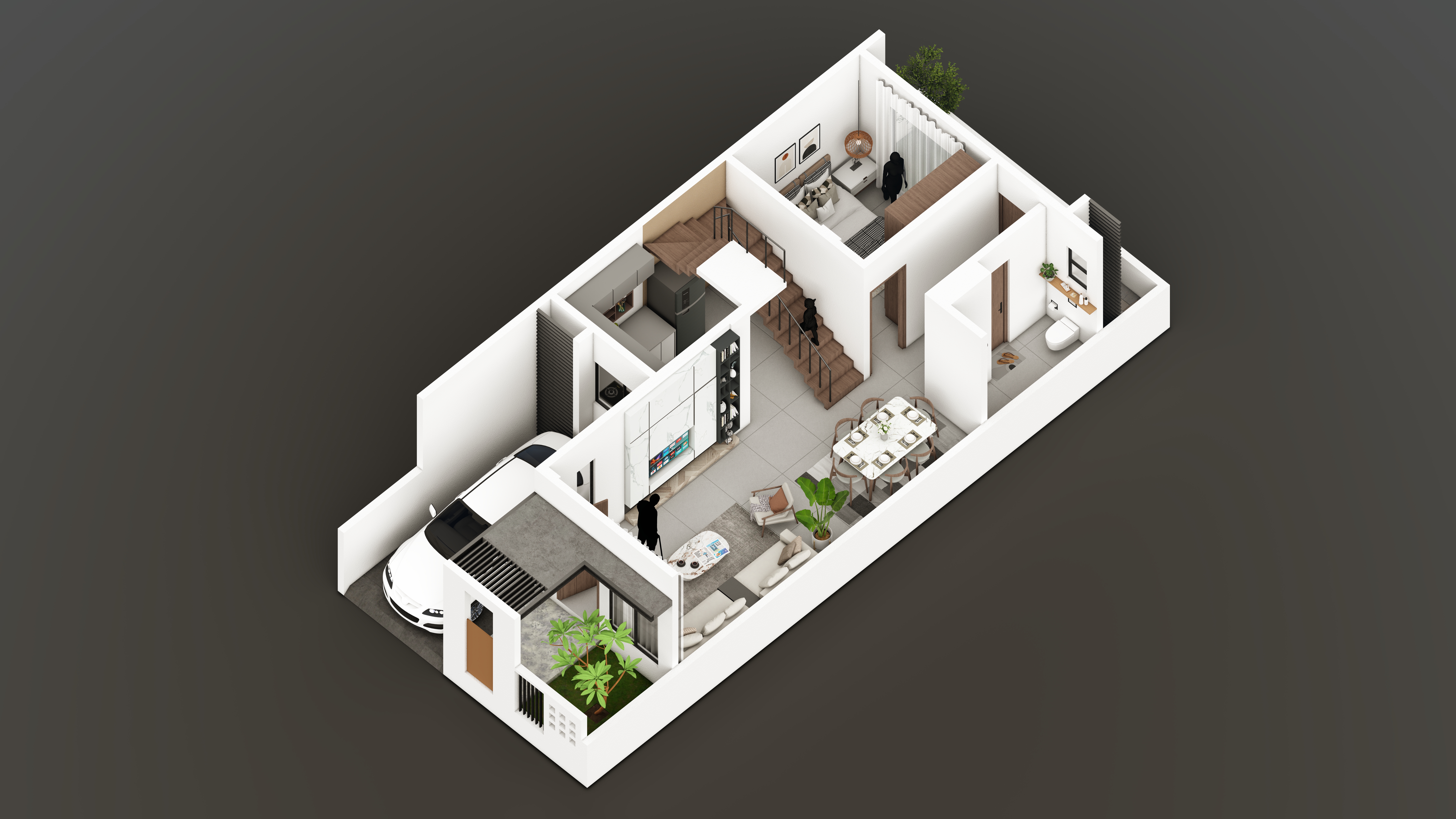 Plot Layout Section BB